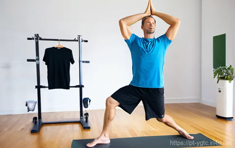 요가강사 워라밸 유지하기 - **Prompt 2: Collaborative Yoga Instructor Community**
    "A diverse group of four yoga instructors,...